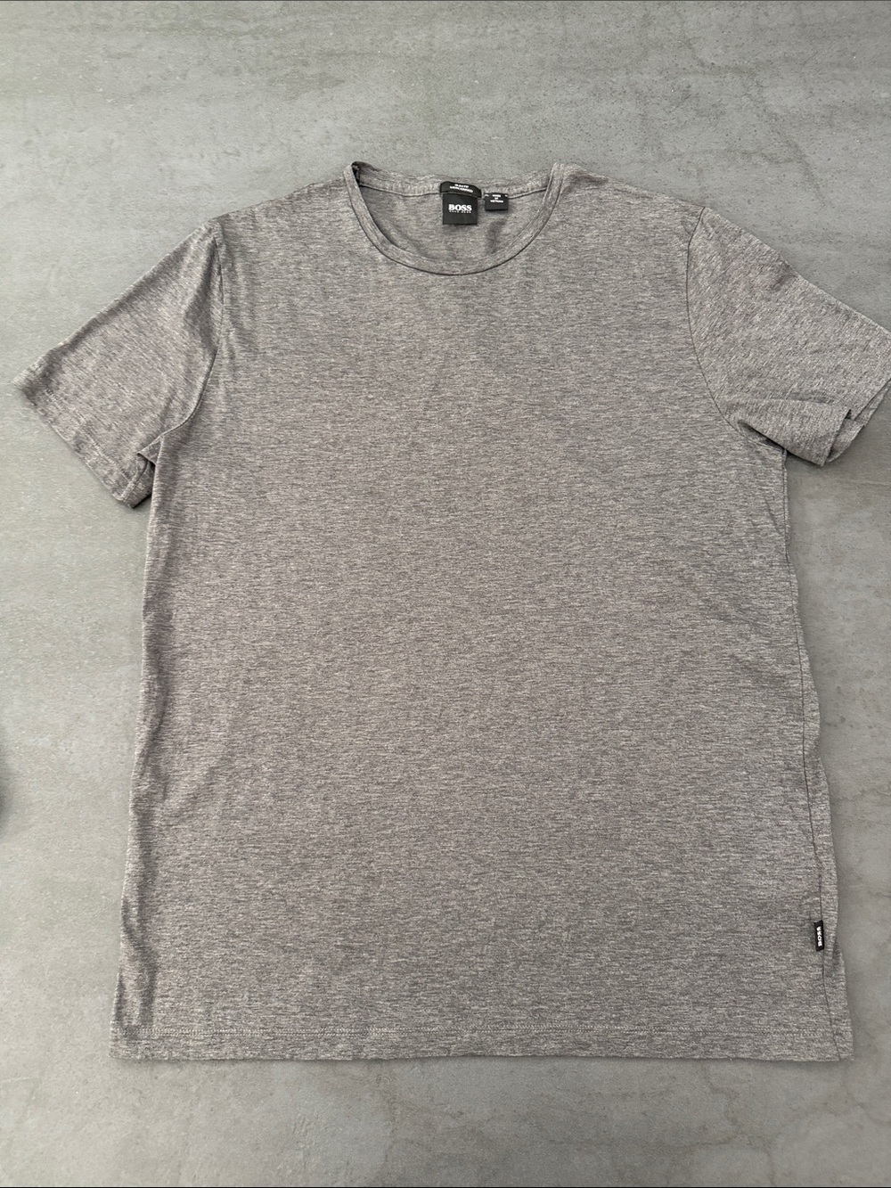 BOSS Hugo Boss Dar Gray Heather Short Sleeve Crew T-Shirt XL slim fit